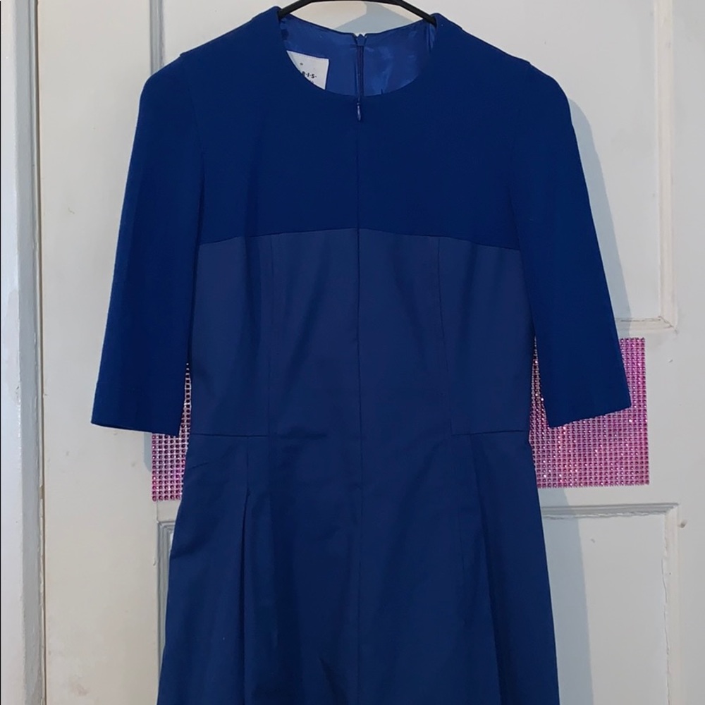 Royal Blue Akris Punto Dress